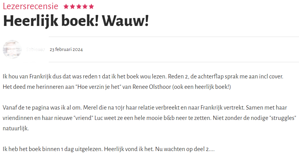 review alles komt goed 